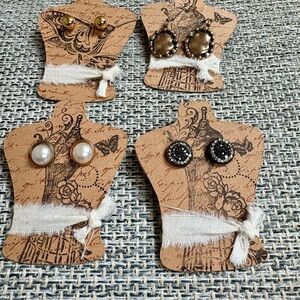 Elegant Stud Earring Set